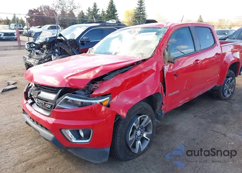 2016 Chevrolet Colorado Z71 from USA, damaged, VIN 1GCGSDE39G1346684